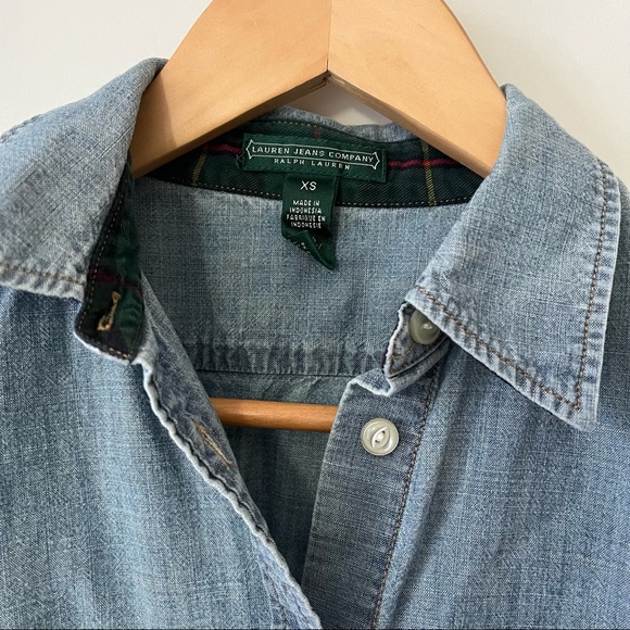 New Ralph Lauren denim button down shirt - Picture 2 of 3